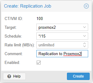 proxmox-replication-job